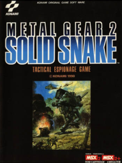 metal gear 2 solid snake
